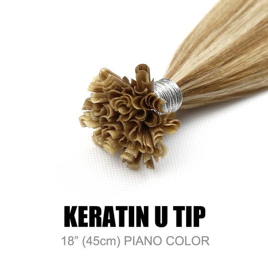 Keratin U Tip Piano Colour 18” (45cm)