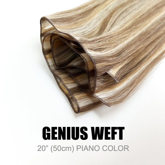 Genius Weft Hair Extensions Piano Colour 20” (50cm)